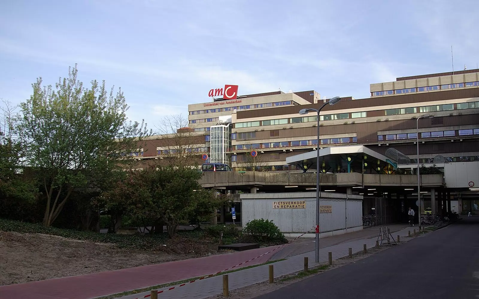 Arkivfoto av Academisch Medisch Centrum i Amsterdam fra april 2010. Bildet viser ikke studien eller KI-pasienten.